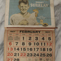 Lot 210 - Vintage 1927 Sperry Surelay Egg Hash Advertising Calendar With Monthly Egg And Poultry Record, Sperry Products / Sperry Flours