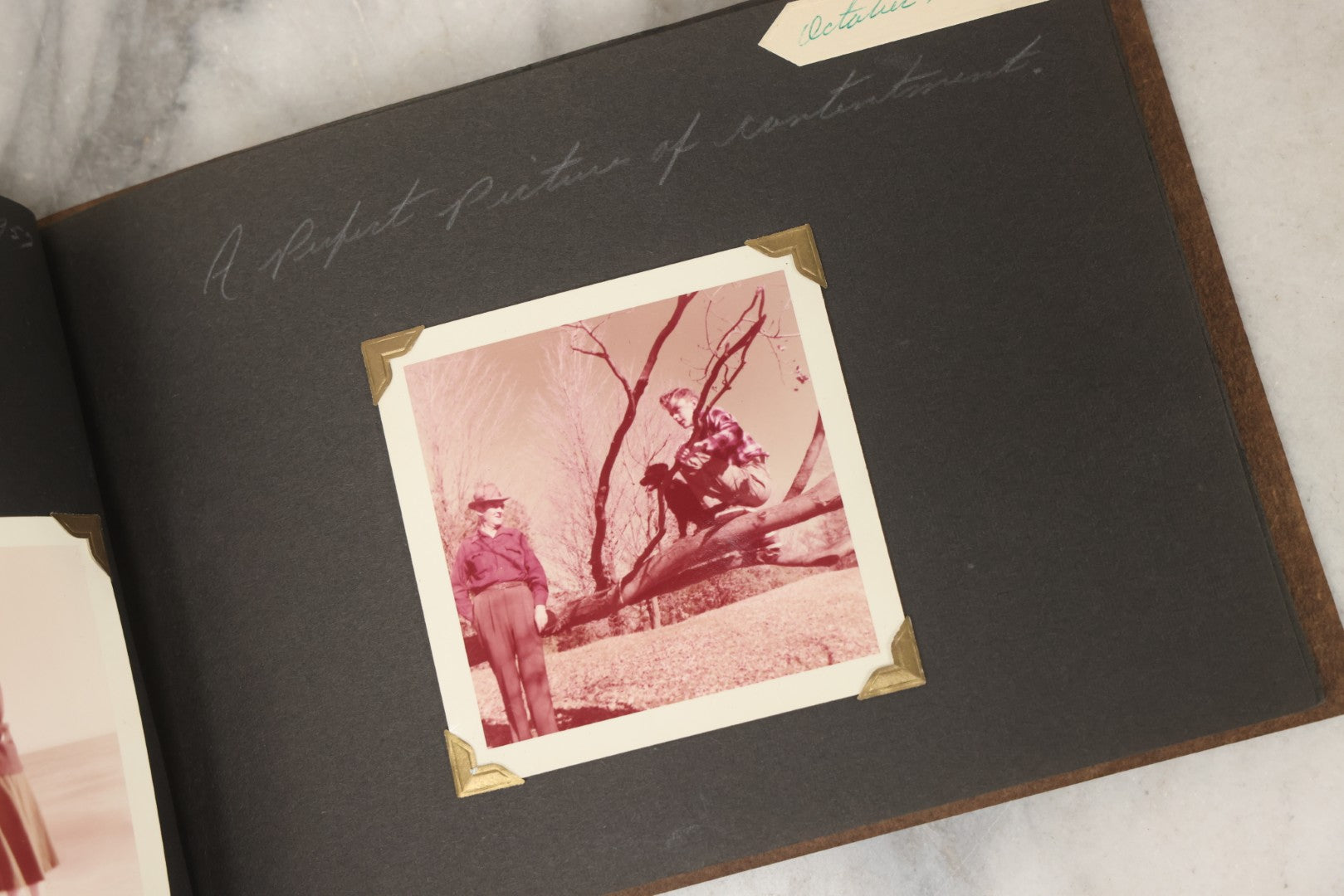Lot 215 - Vintage Souvenir Photo Album “Sault Ste. Marie, Michigan” With 45 Snapshots, 1955–1957