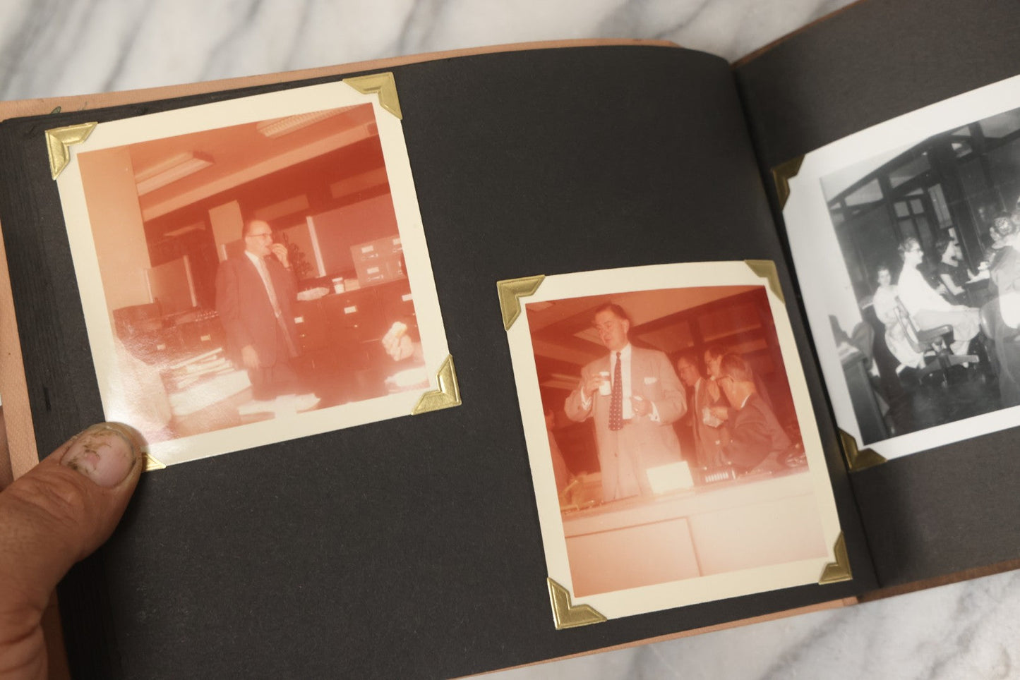 Lot 215 - Vintage Souvenir Photo Album “Sault Ste. Marie, Michigan” With 45 Snapshots, 1955–1957