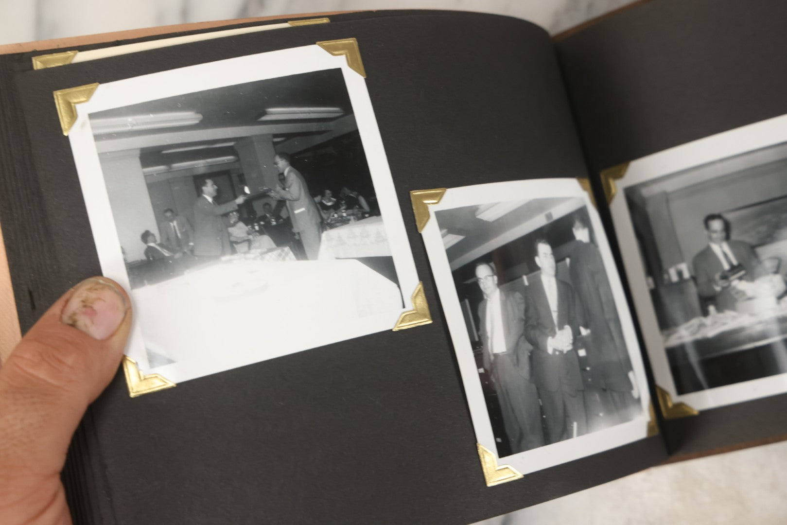 Lot 215 - Vintage Souvenir Photo Album “Sault Ste. Marie, Michigan” With 45 Snapshots, 1955–1957