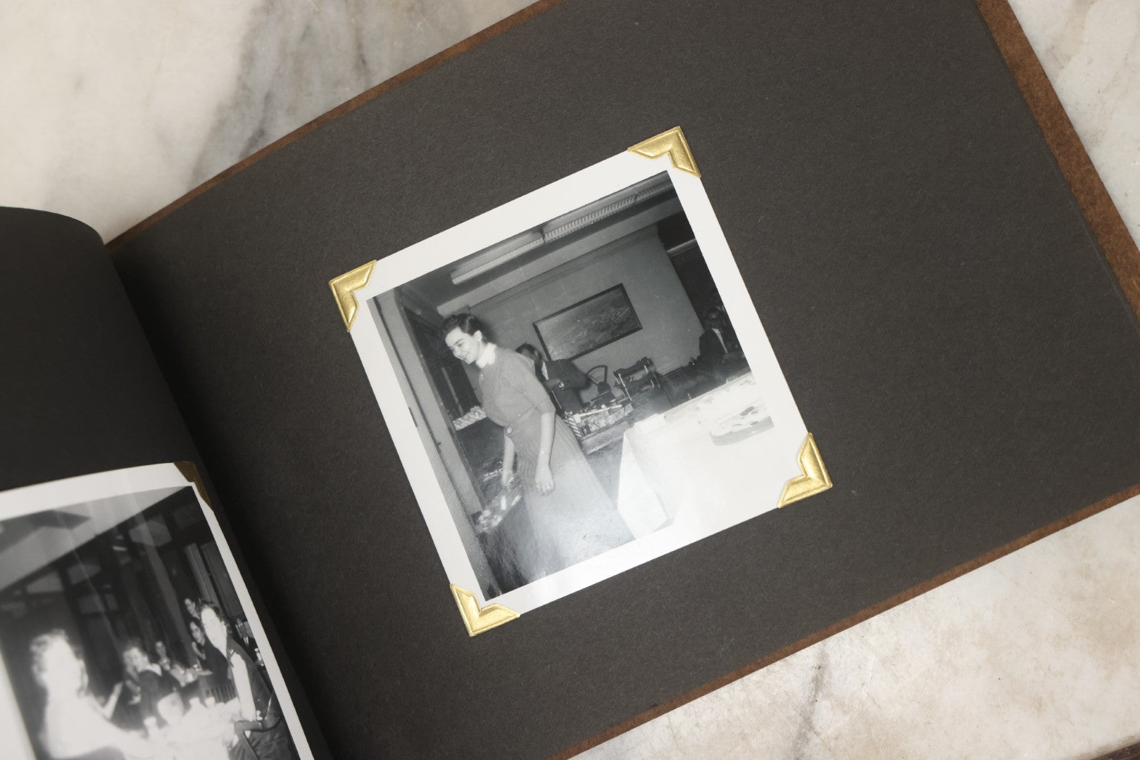 Lot 215 - Vintage Souvenir Photo Album “Sault Ste. Marie, Michigan” With 45 Snapshots, 1955–1957