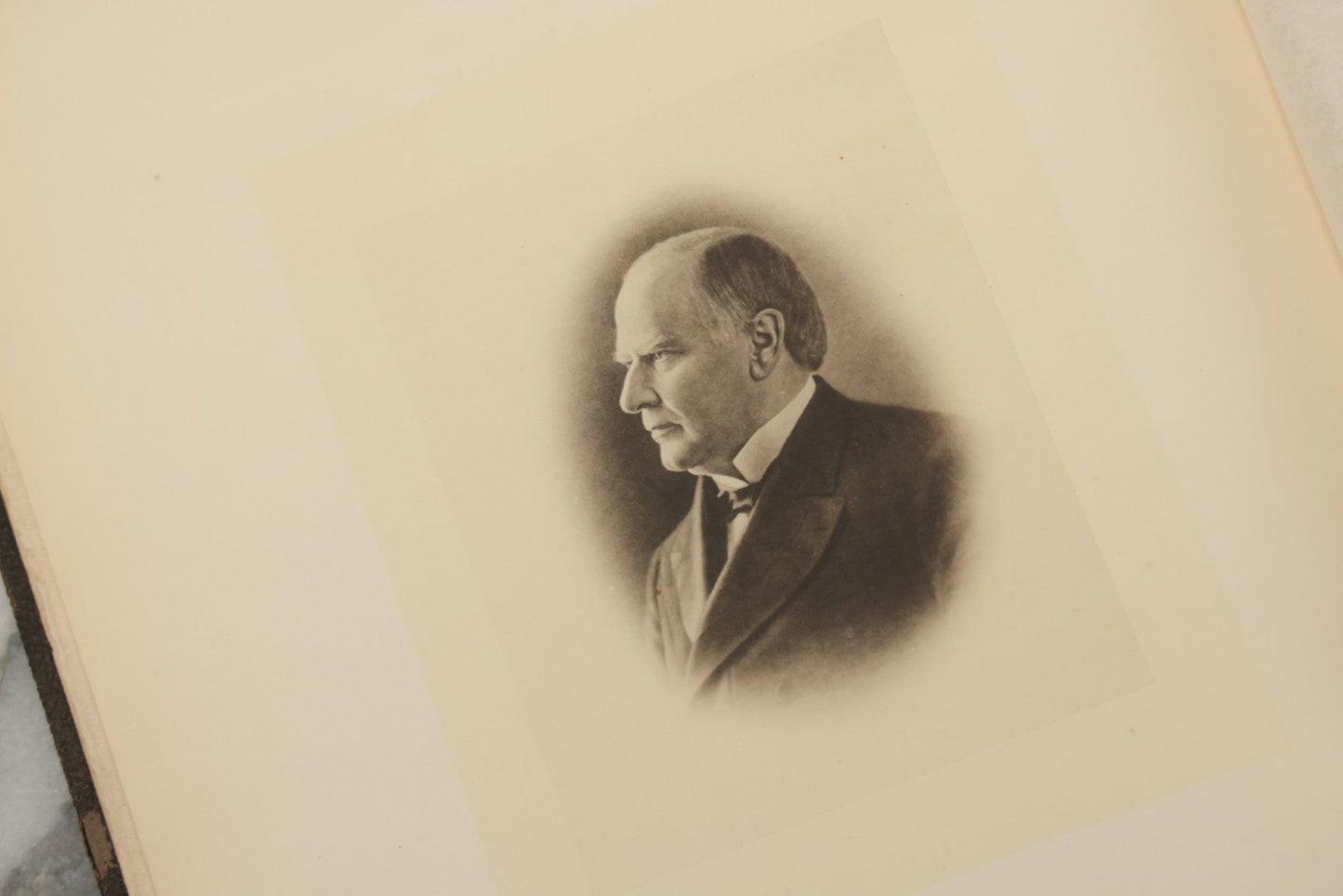 Lot 221 - "Memorial Address On The Life And Character Of William McKinley, President Of The United States, February 27, 1902" Antique Large Format Hardcover Book By John Hay, Published By The Government Printing Office, Washington, 1903