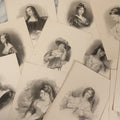 Lot 227 - Grouping Of Twenty-Five Early To Mid-19th Century English Engravings Of Women, Including “Genevieve,” “Lady Caroline Lamb,” “Eleanor,” “The Fair Patrician,” And “Alice Lee”
