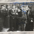 Lot 228 - Vintage 8" x 10" Glossy "Hogan's Heroes" Cast Promotional Photograph Signed By Bob Crane, Ivan Dixon, Robert Clary, And Larry Hovis