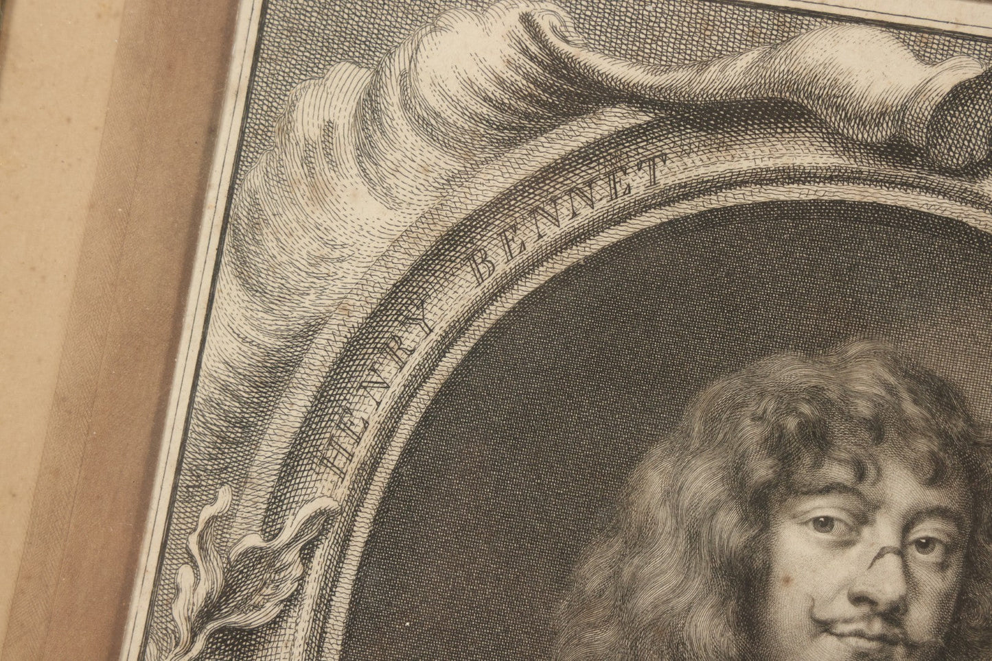 Lot 230 - Antique Engraving “Henry Bennet, Earl Of Arlington,” After Peter Lely, Engraved By Jacob Houbraken, Published By J. & P. Knapton, London, 1739, From The Collection Of Sir Thomas Hanmer, Baronet, 14-1/4" x 20-1/2"