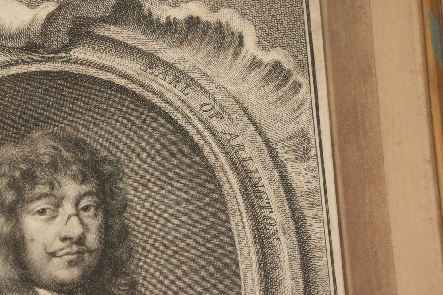 Lot 230 - Antique Engraving “Henry Bennet, Earl Of Arlington,” After Peter Lely, Engraved By Jacob Houbraken, Published By J. & P. Knapton, London, 1739, From The Collection Of Sir Thomas Hanmer, Baronet, 14-1/4" x 20-1/2"