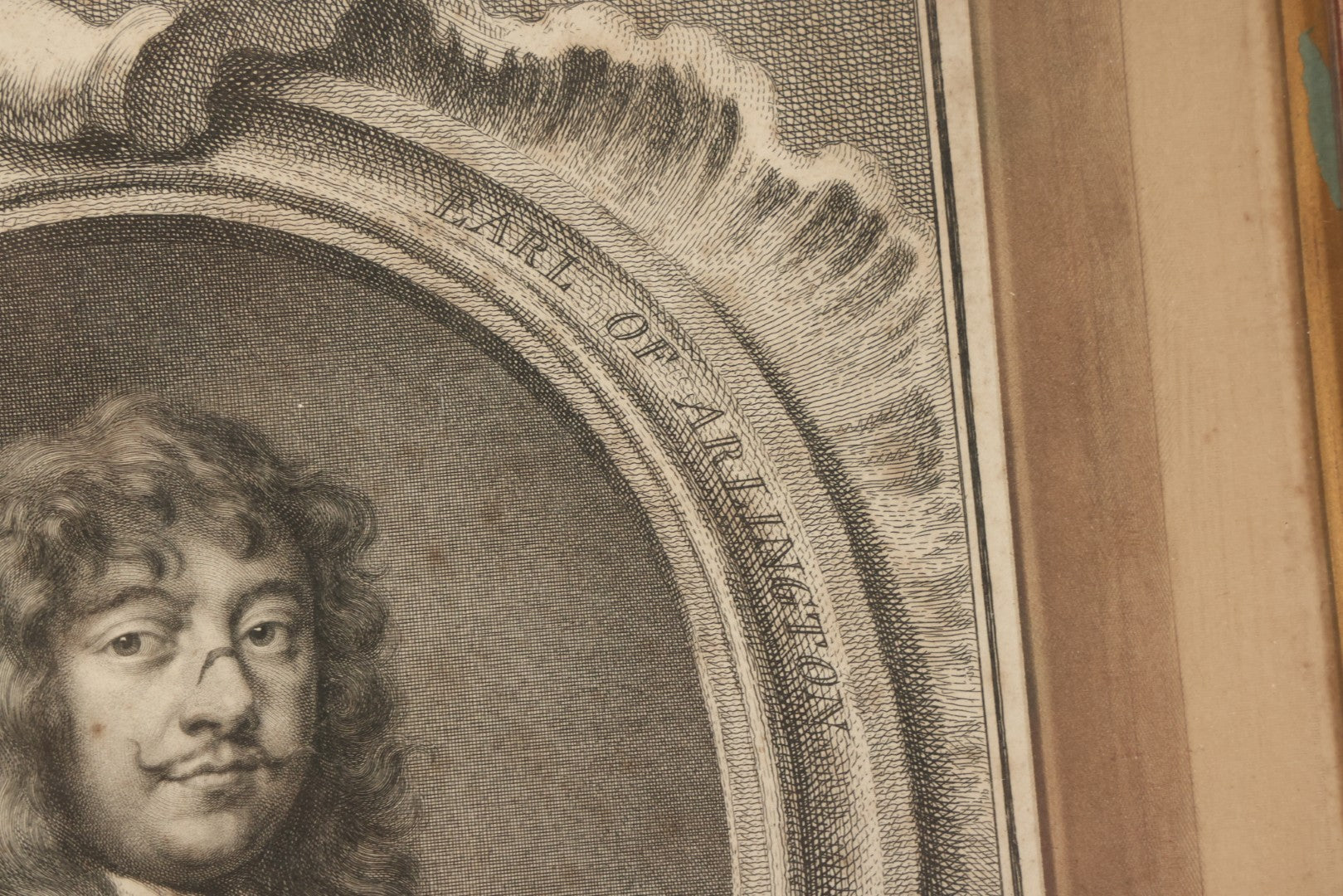 Lot 230 - Antique Engraving “Henry Bennet, Earl Of Arlington,” After Peter Lely, Engraved By Jacob Houbraken, Published By J. & P. Knapton, London, 1739, From The Collection Of Sir Thomas Hanmer, Baronet, 14-1/4" x 20-1/2"