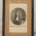 Lot 231 - Antique Engraving “Henry Bennet, Earl Of Arlington,” After Peter Lely, Engraved By Jacob Houbraken, Early Edition Variant, Flipped Orientation, 5-1/2" x 7-1/2"