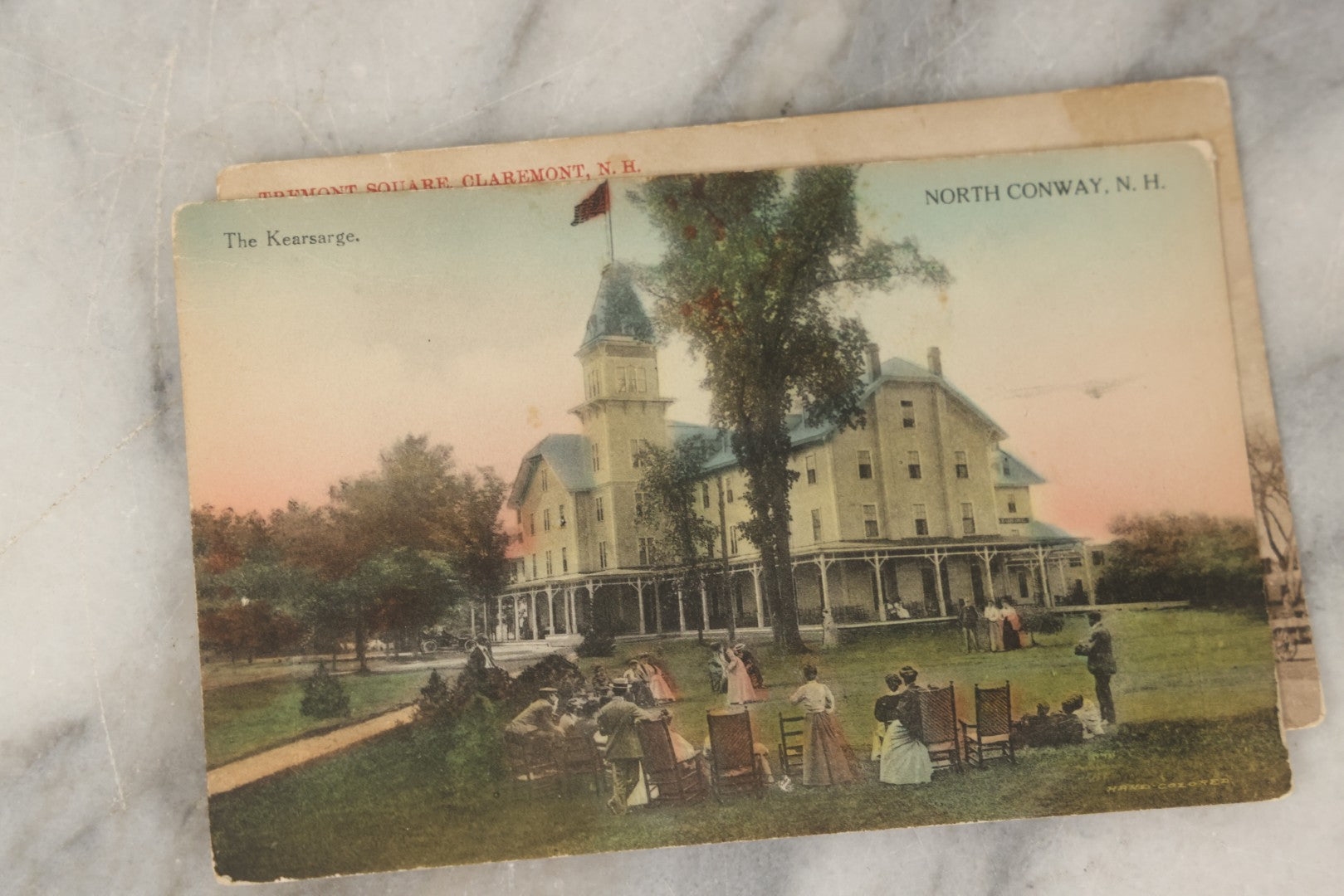 Lot 247 - Grouping Of Five Antique New Hampshire Postcards, Four Addressed To Members Of The Bridgman Family In Biddeford, Maine