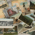 Lot 249 - Grouping Of Antique Souvenir Folders Of Mohawk Trail, Massachusetts, Springfield, Massachusetts, Gloucester, Massachusetts, And 34 Antique Postcards Of Massachusetts And Boston Buildings And Views
