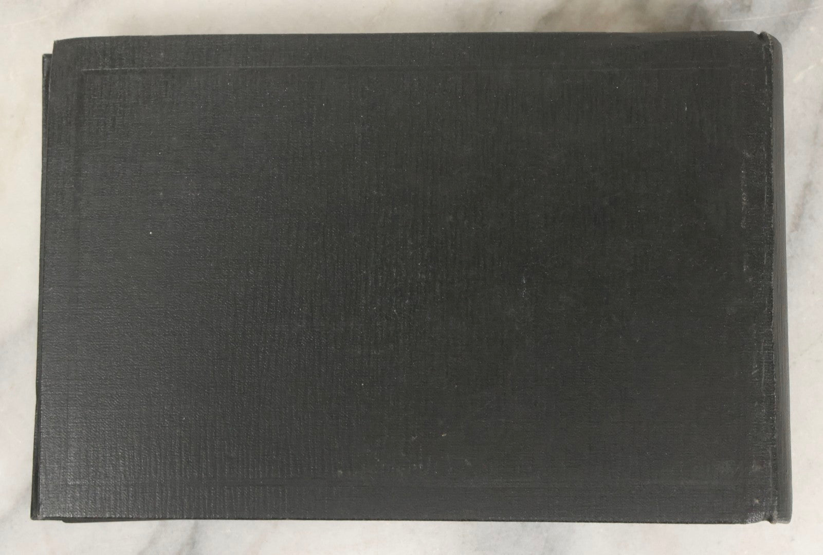 Lot 253 - Antique "Post Cards" Black Postcard Album With Gilt Title On Cover, Containing 27 Vintage Souvenir Postcards Of America