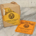Lot 272 - Vintage New Old Stock N.O.S. "Old Grand-Mom" Vermont Straight Maple Blend Labels, Circa Mid-20th Century, Wrapped Stack Of 300–500 Unused Paper Labels