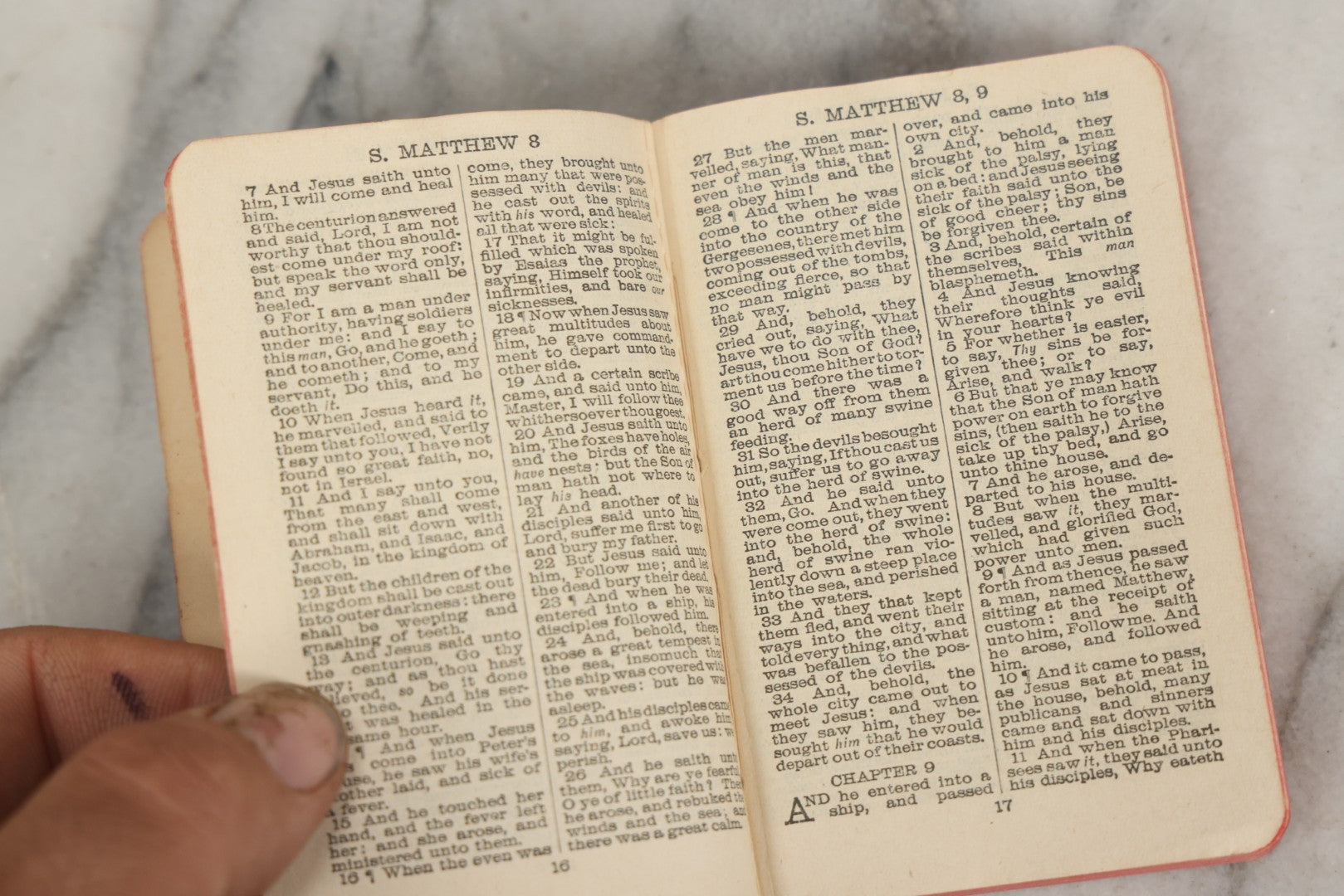 Lot 274 - "Active Service Testament" Antique Miniature New Testament Book With American Flag Cover, Published By The Scripture Gift Mission And Naval And Military Bible Society, London, Circa 1917