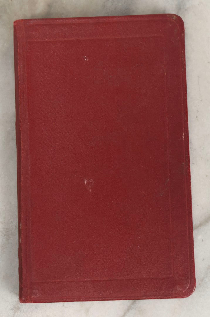 Lot 275 - Vintage Handwritten And Compiled Recipe Book With Red Plastic Binding And Hand-Cut Tabbed Pages, Containing 30+ Recipes