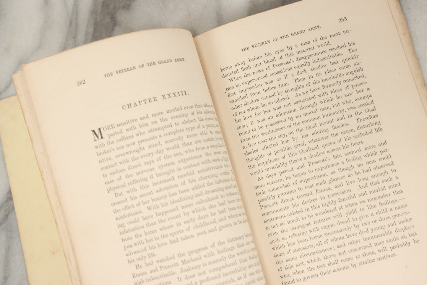 Lot 277 - "The Veteran Of The Grand Army" Part VI Antique Serialized Novel Installment By The Brothers Cobb, 1870, In Original Paper Cover