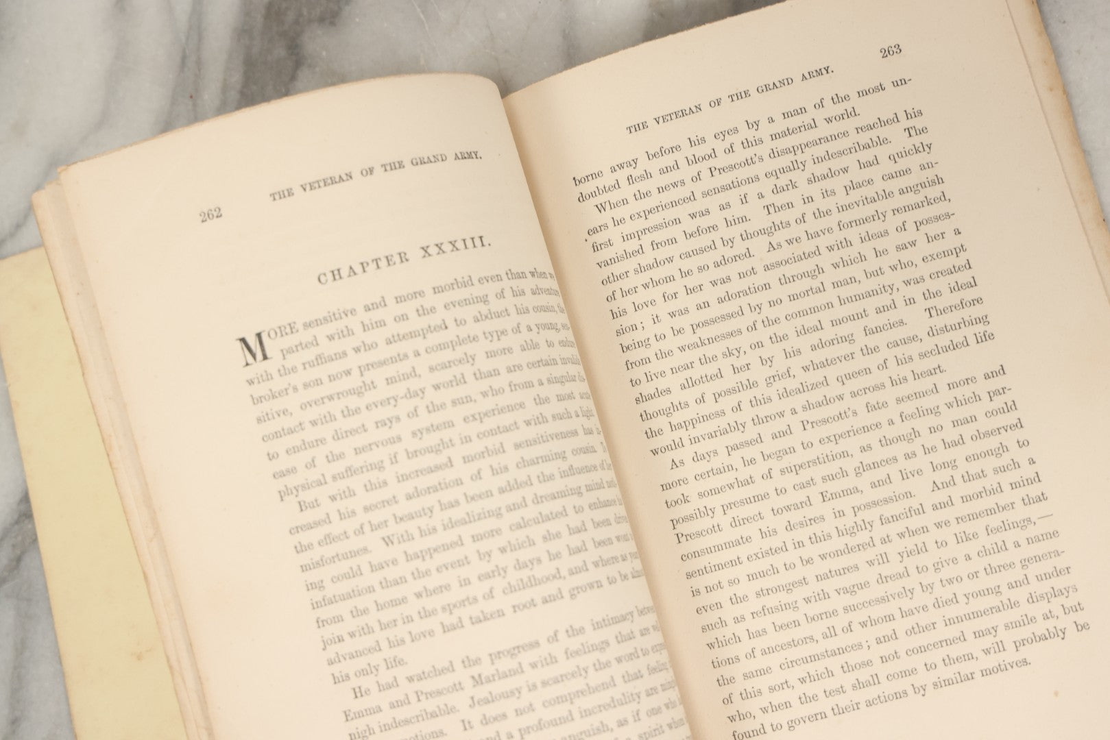 Lot 277 - "The Veteran Of The Grand Army" Part VI Antique Serialized Novel Installment By The Brothers Cobb, 1870, In Original Paper Cover