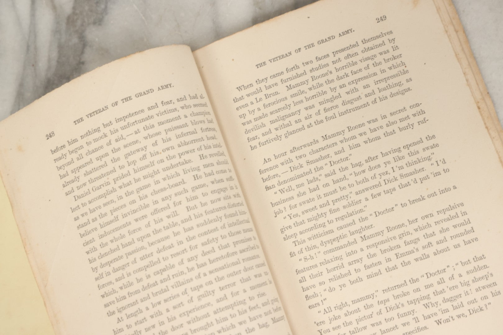 Lot 277 - "The Veteran Of The Grand Army" Part VI Antique Serialized Novel Installment By The Brothers Cobb, 1870, In Original Paper Cover