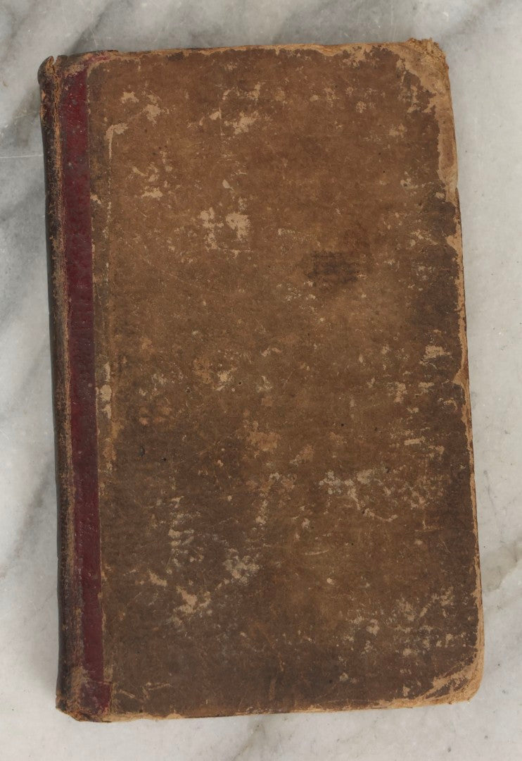 Lot 281 - "History Of Constantius And Pulchera; Or, Virtue Rewarded" Antique Moral Romance Book, Published By Amos B. Parker, Boston, 1821