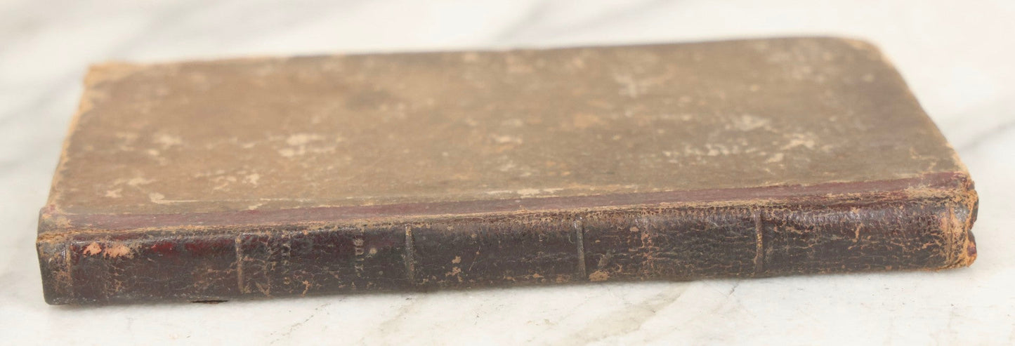 Lot 281 - "History Of Constantius And Pulchera; Or, Virtue Rewarded" Antique Moral Romance Book, Published By Amos B. Parker, Boston, 1821
