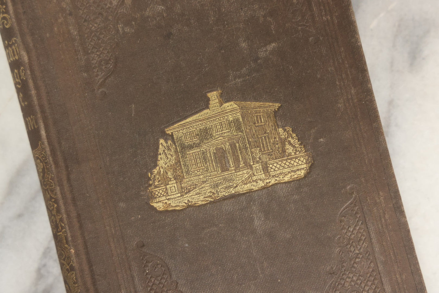 Lot 284 - "American Cottage Life: A Series Of Poems" Antique Poetry Book By Thomas C. Upham, Published By Sanborn & Carter, Portland, 1852