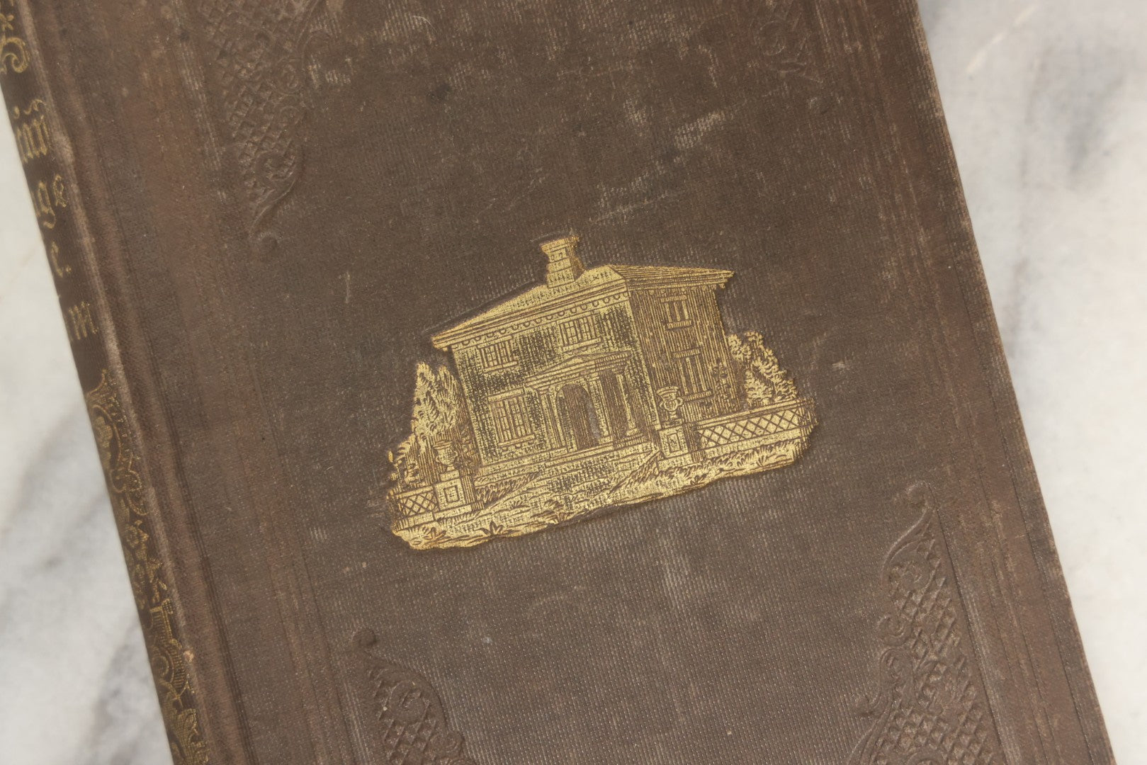 Lot 284 - "American Cottage Life: A Series Of Poems" Antique Poetry Book By Thomas C. Upham, Published By Sanborn & Carter, Portland, 1852
