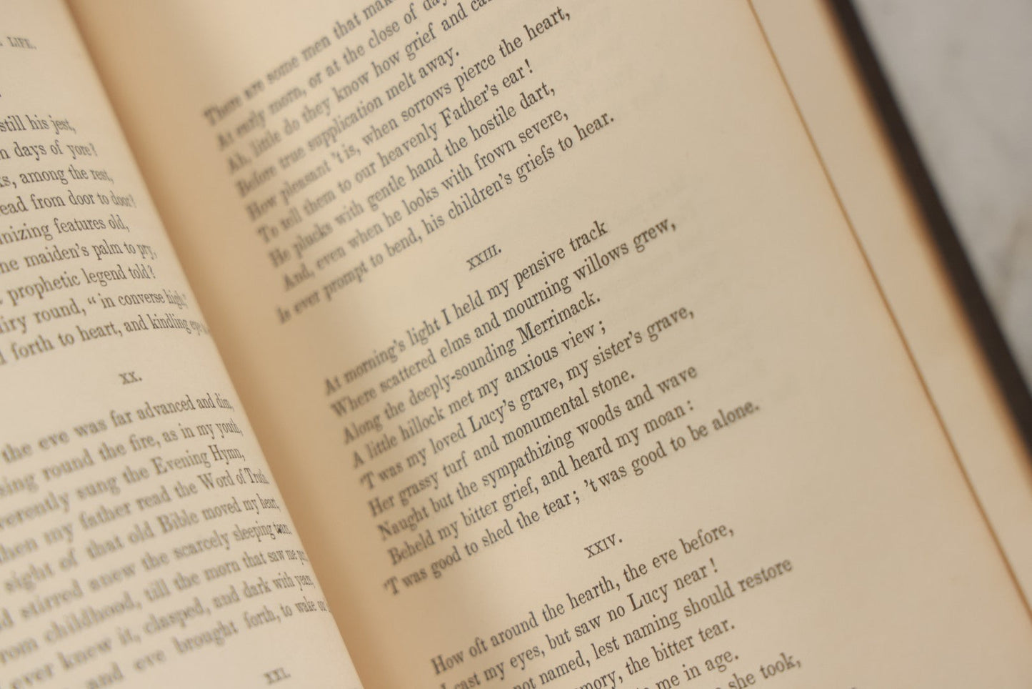 Lot 284 - "American Cottage Life: A Series Of Poems" Antique Poetry Book By Thomas C. Upham, Published By Sanborn & Carter, Portland, 1852