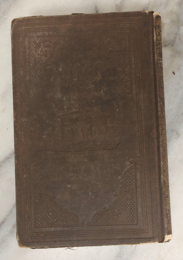 Lot 284 - "American Cottage Life: A Series Of Poems" Antique Poetry Book By Thomas C. Upham, Published By Sanborn & Carter, Portland, 1852
