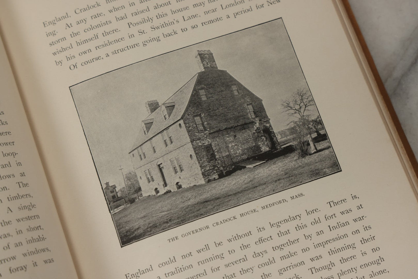 Lot 285 - "Our Colonial Homes" Antique Illustrated Architecture And History Book By Samuel Adams Drake, Published By Lee And Shepard Publishers, Boston, 1894, With Gilt Foredge