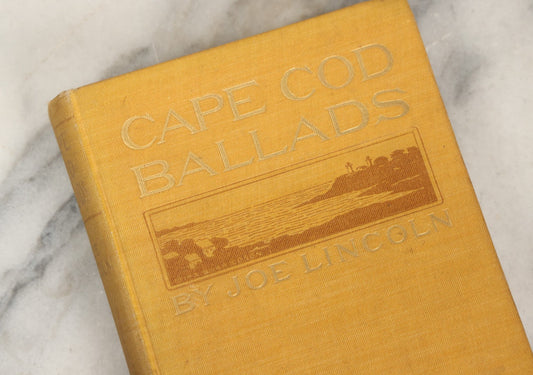 Lot 286 - "Cape Cod Ballads And Other Verse" Antique Collected Poetry Book By Joe Lincoln, Illustrated By Edward W. Kemble, Published By Albert Brandt, Trenton, New Jersey, 1902