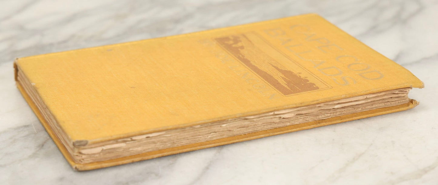 Lot 286 - "Cape Cod Ballads And Other Verse" Antique Collected Poetry Book By Joe Lincoln, Illustrated By Edward W. Kemble, Published By Albert Brandt, Trenton, New Jersey, 1902