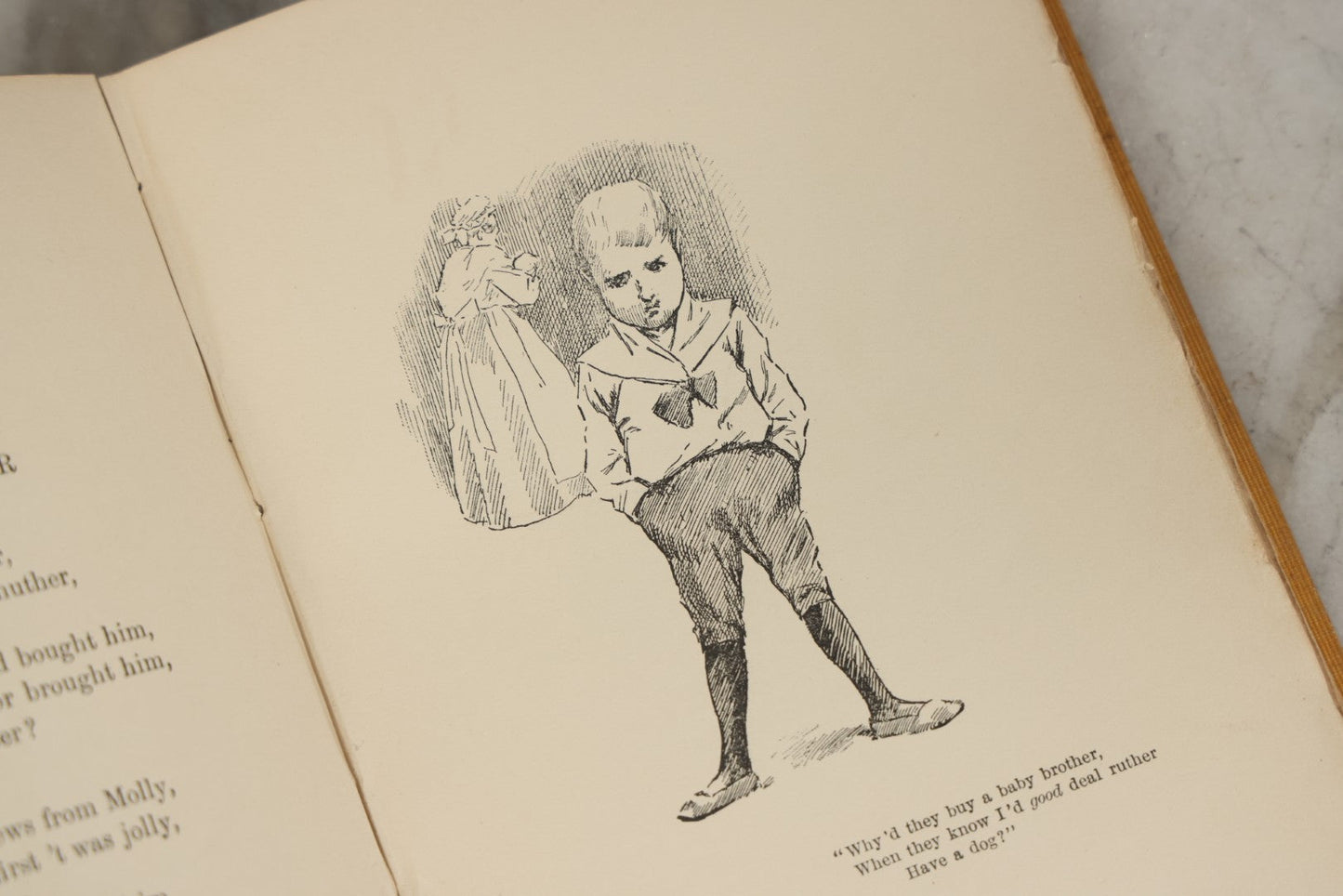 Lot 286 - "Cape Cod Ballads And Other Verse" Antique Collected Poetry Book By Joe Lincoln, Illustrated By Edward W. Kemble, Published By Albert Brandt, Trenton, New Jersey, 1902