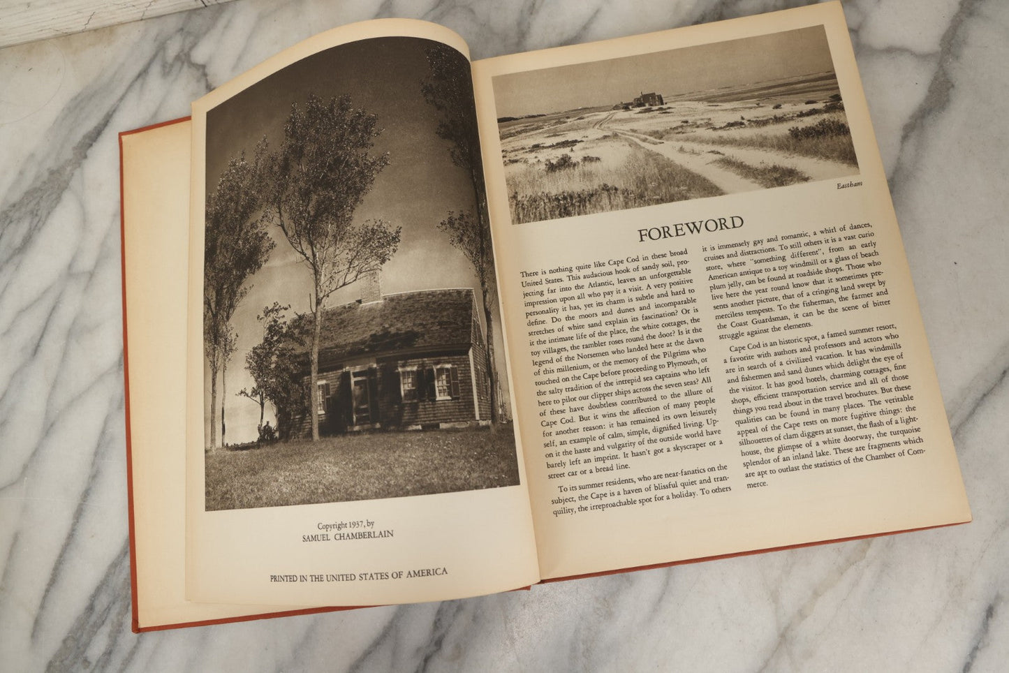 Lot 287 - Pair Of Vintage Illustrated And Photographic Massachusetts Art Books Including "Nantucket Woodcuts" By Naoko Matsubara With Text By Fritz Eichenberg, And "Cape Cod In The Sun" By Samuel Chamberlain