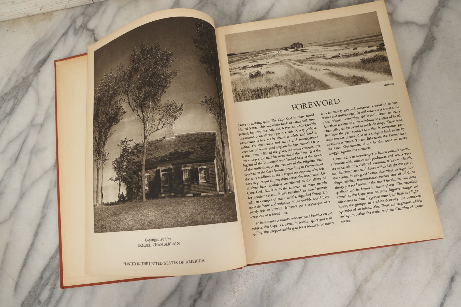 Lot 287 - Pair Of Vintage Illustrated And Photographic Massachusetts Art Books Including "Nantucket Woodcuts" By Naoko Matsubara With Text By Fritz Eichenberg, And "Cape Cod In The Sun" By Samuel Chamberlain