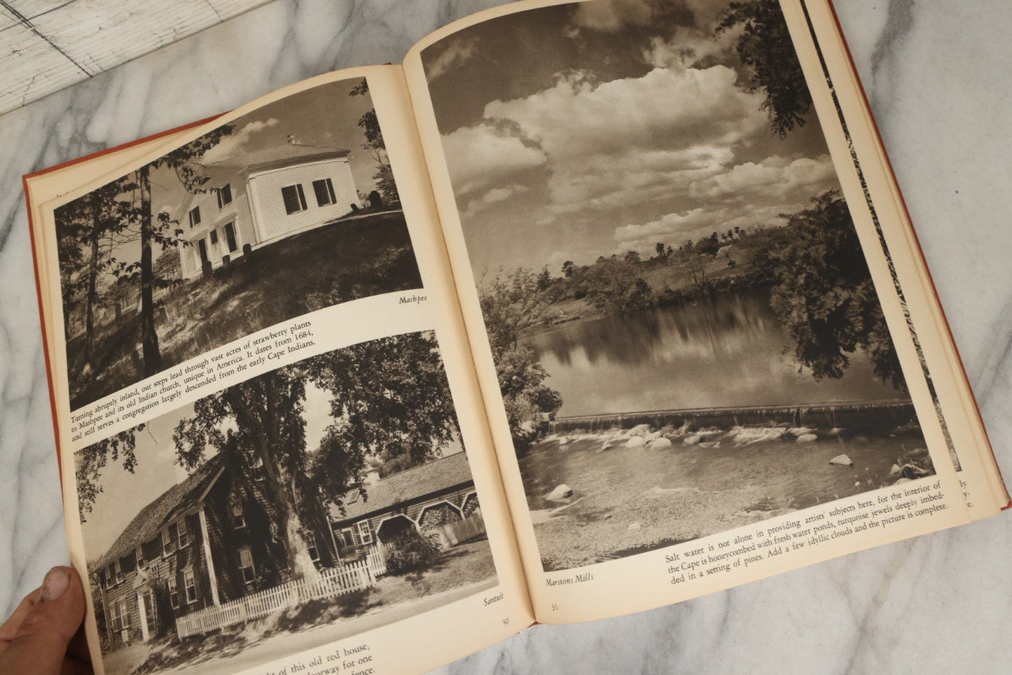 Lot 287 - Pair Of Vintage Illustrated And Photographic Massachusetts Art Books Including "Nantucket Woodcuts" By Naoko Matsubara With Text By Fritz Eichenberg, And "Cape Cod In The Sun" By Samuel Chamberlain