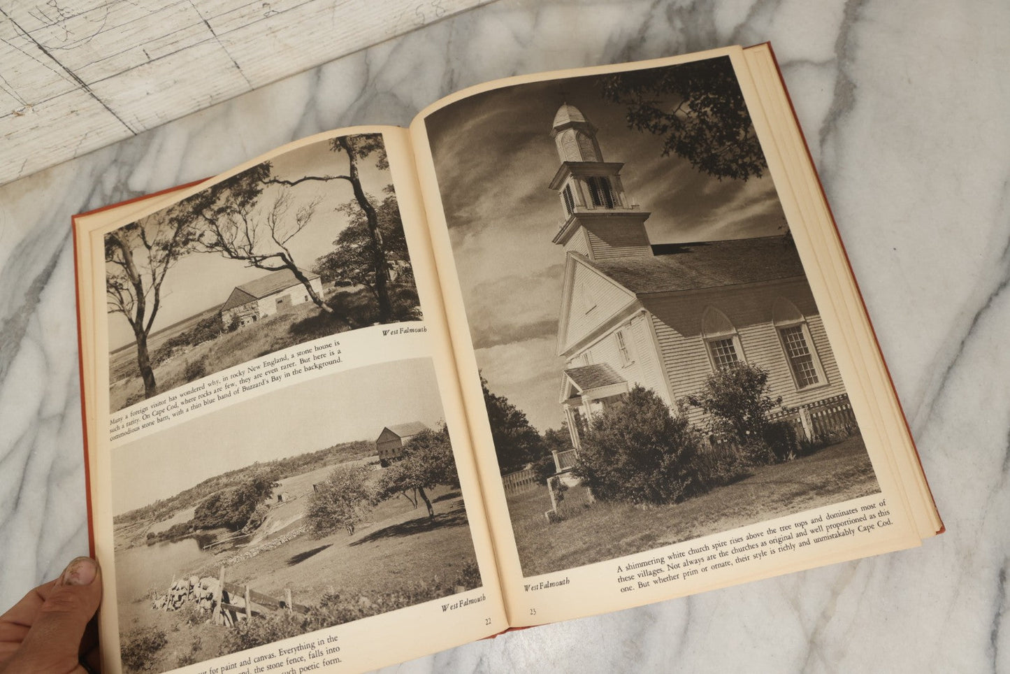 Lot 287 - Pair Of Vintage Illustrated And Photographic Massachusetts Art Books Including "Nantucket Woodcuts" By Naoko Matsubara With Text By Fritz Eichenberg, And "Cape Cod In The Sun" By Samuel Chamberlain