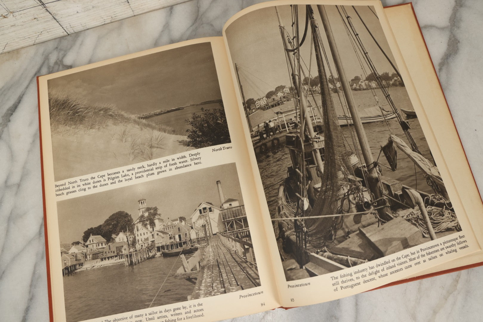 Lot 287 - Pair Of Vintage Illustrated And Photographic Massachusetts Art Books Including "Nantucket Woodcuts" By Naoko Matsubara With Text By Fritz Eichenberg, And "Cape Cod In The Sun" By Samuel Chamberlain