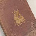 Lot 289 - "Harp Of The Willows" Antique Collected Poetry Book By Elvira, Published By Geo. C. Rand & Avery, Boston, 1861, With Gilt And Debossed Harp Design On Front Cover