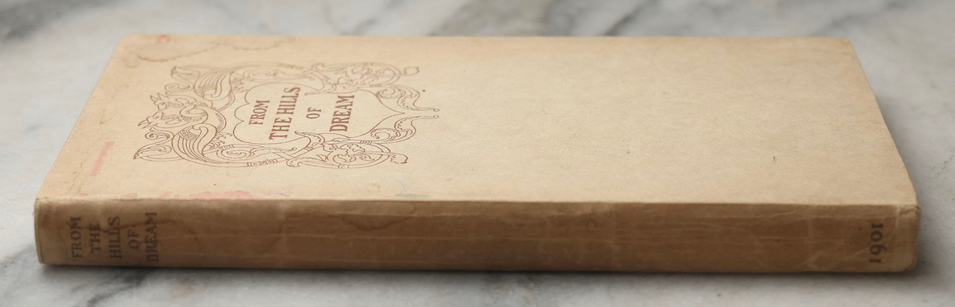 Lot 291 - "From The Hills Of Dream: Threnodies, Songs And Other Poems" Limited First Edition Poetry Book By Fiona Macleod, Published 1901