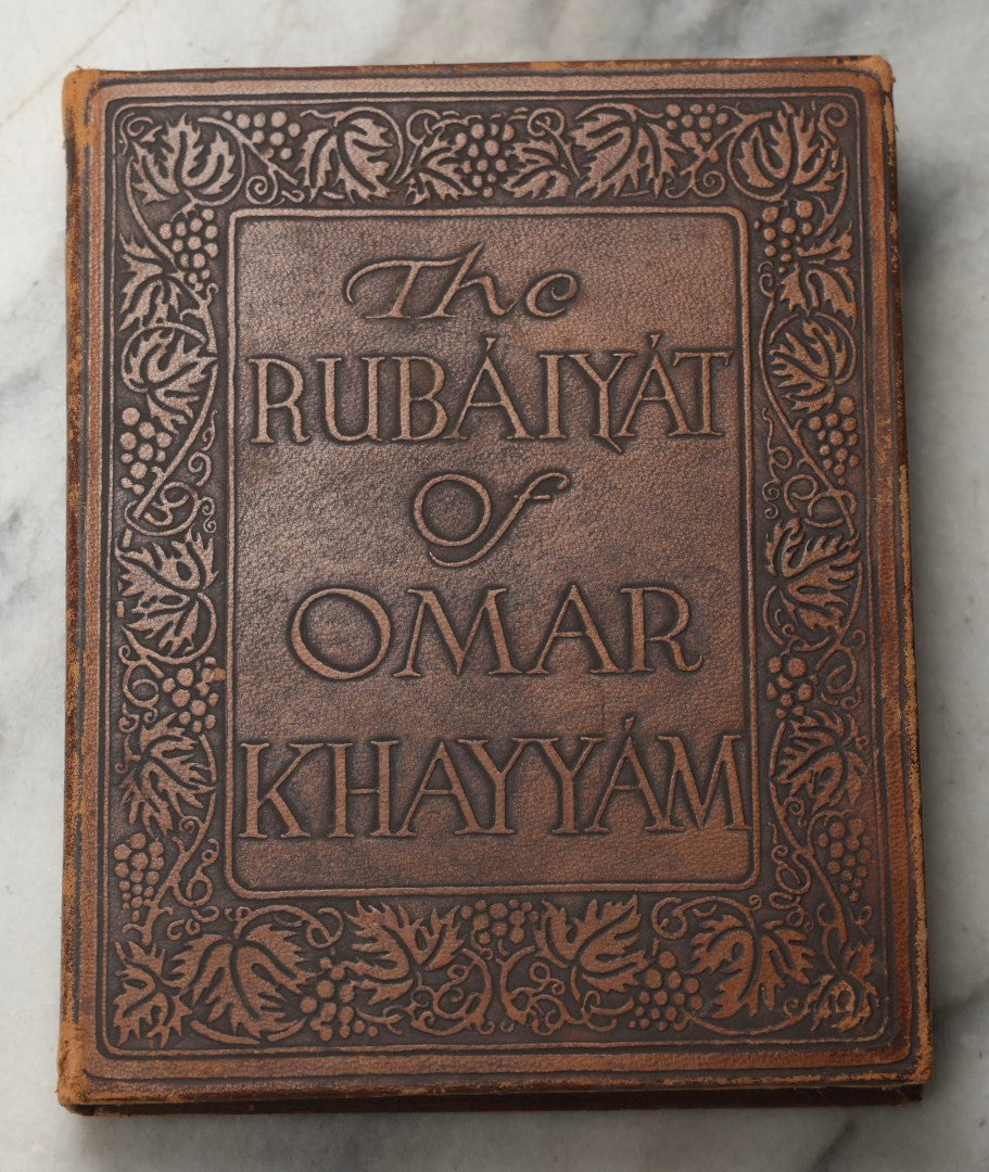 Lot 293 - "The Rubaiyat Of Omar Khayyam" Antique Illustrated Poetry Book Translated By Edward Fitzgerald, Illustrated By Adelaide Hanscom, Published By Dodge Publishing Company, New York, 1914
