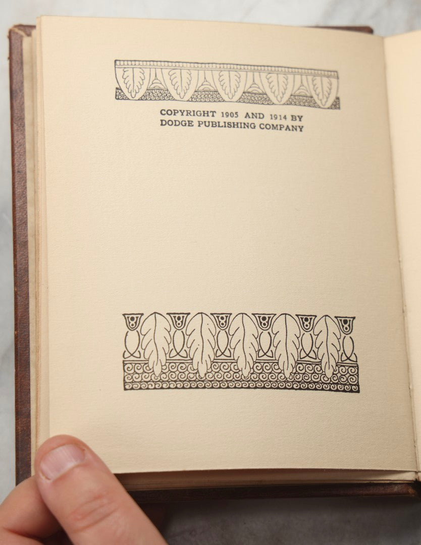 Lot 293 - "The Rubaiyat Of Omar Khayyam" Antique Illustrated Poetry Book Translated By Edward Fitzgerald, Illustrated By Adelaide Hanscom, Published By Dodge Publishing Company, New York, 1914