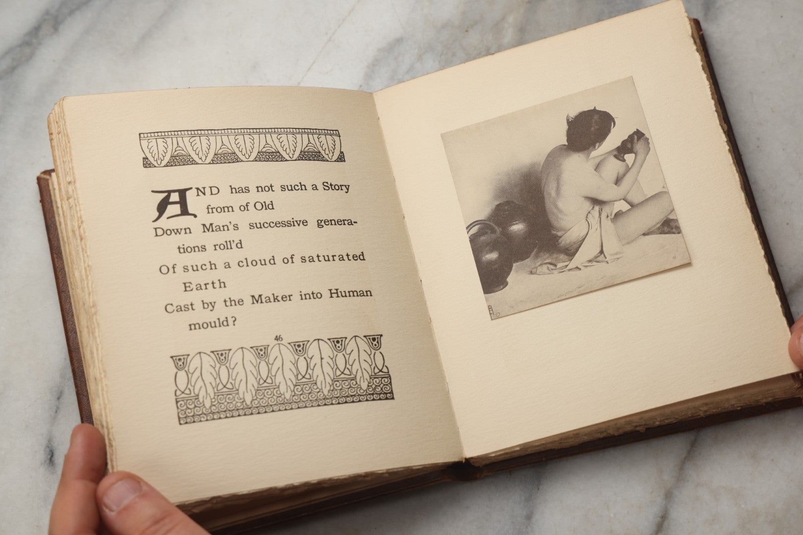 Lot 293 - "The Rubaiyat Of Omar Khayyam" Antique Illustrated Poetry Book Translated By Edward Fitzgerald, Illustrated By Adelaide Hanscom, Published By Dodge Publishing Company, New York, 1914