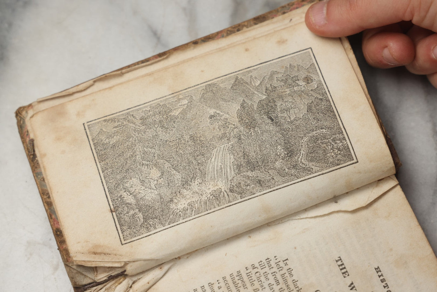 Lot 295 - "History Of The Waldenses" Antique Religious History Book, Undated, Circa 1846