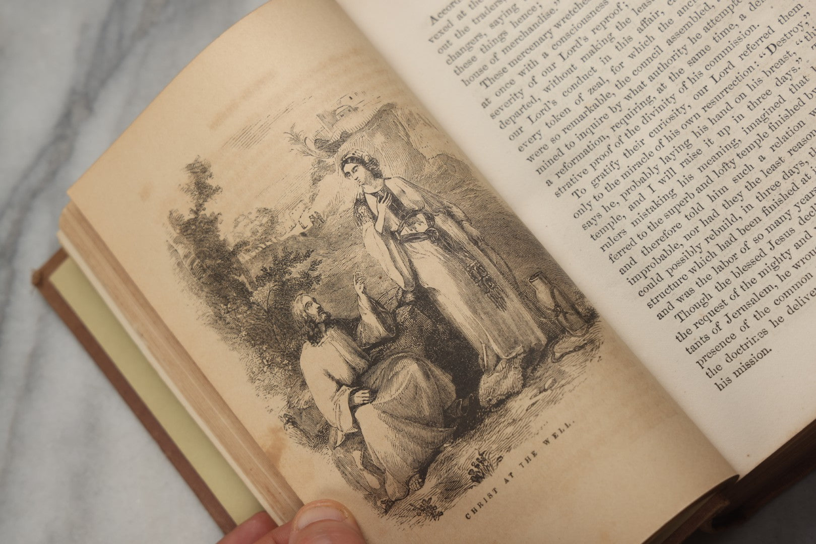 Lot 296 - "The Life Of Christ And His Apostles" Antique Religious Book By Rev. John Fleetwood, D.D., With Introduction By Prof. S. Seager, Published By Miller, Orton & Co., New York, 1858