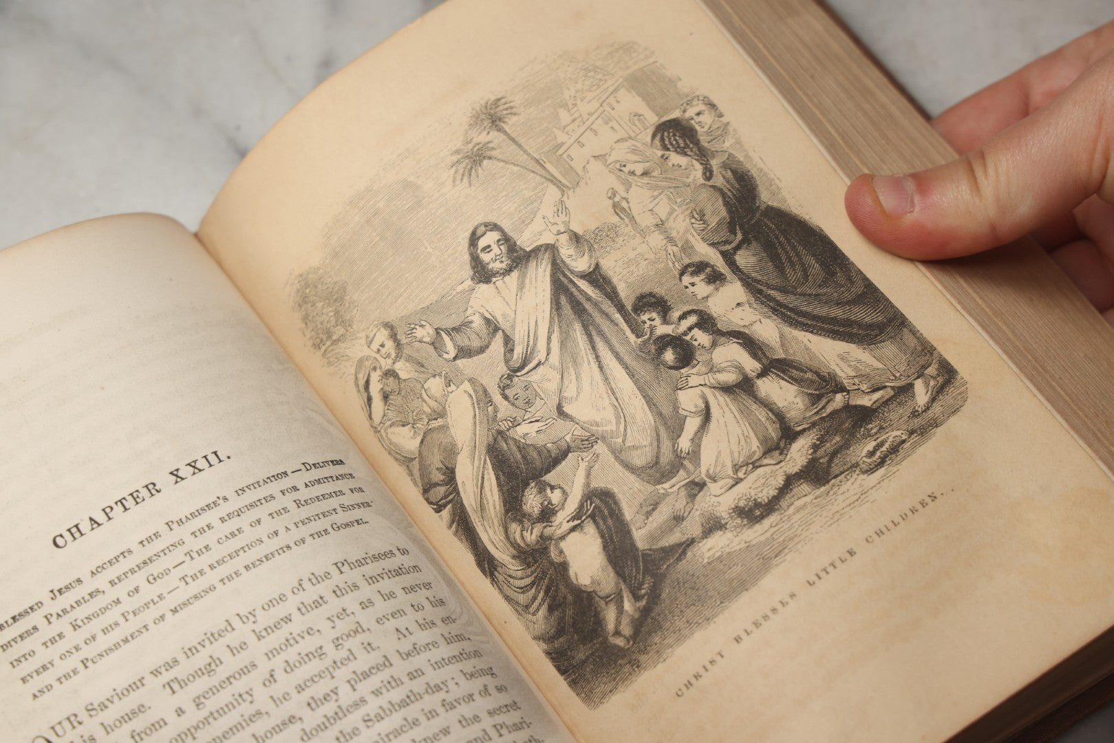 Lot 296 - "The Life Of Christ And His Apostles" Antique Religious Book By Rev. John Fleetwood, D.D., With Introduction By Prof. S. Seager, Published By Miller, Orton & Co., New York, 1858