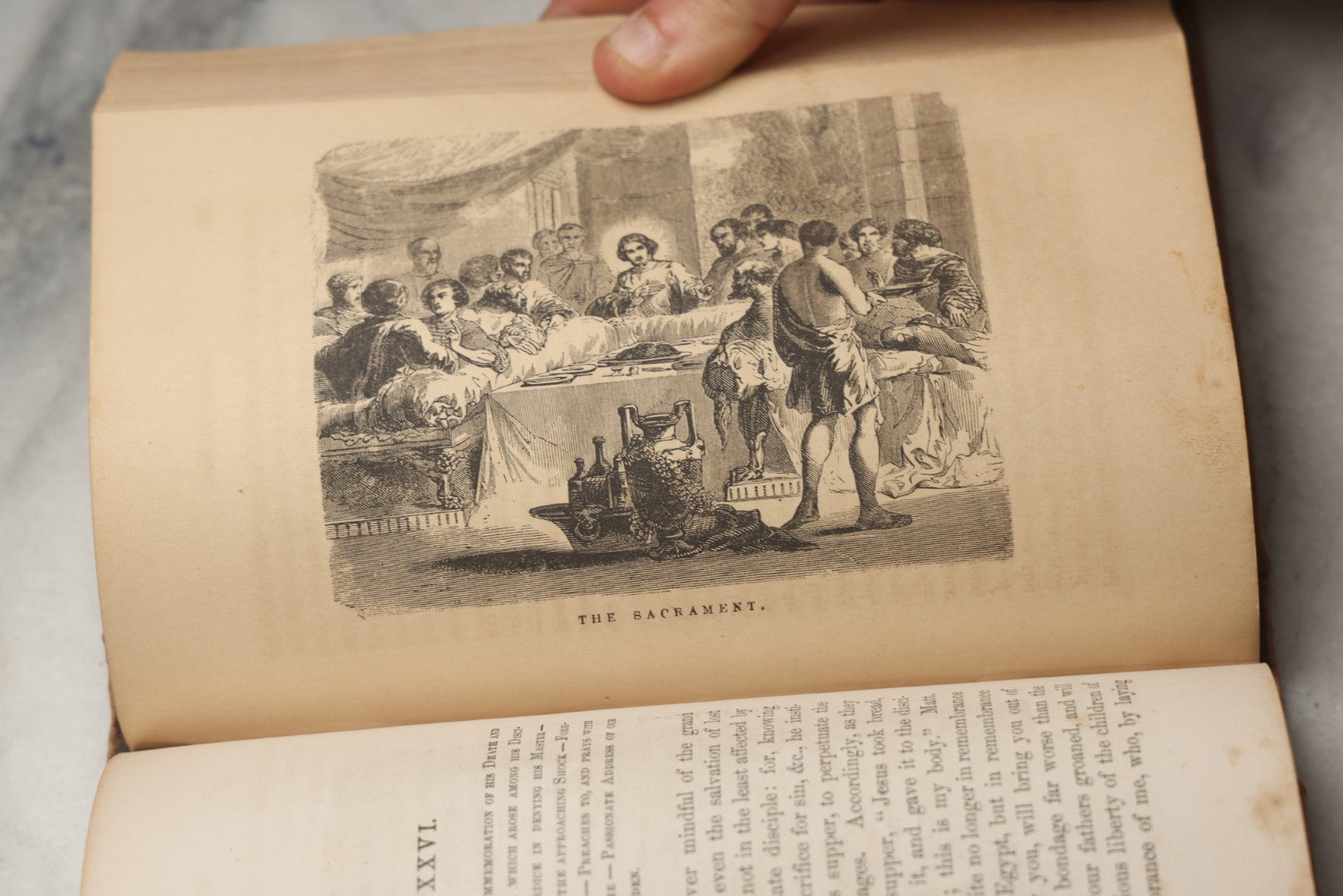 Lot 296 - "The Life Of Christ And His Apostles" Antique Religious Book By Rev. John Fleetwood, D.D., With Introduction By Prof. S. Seager, Published By Miller, Orton & Co., New York, 1858