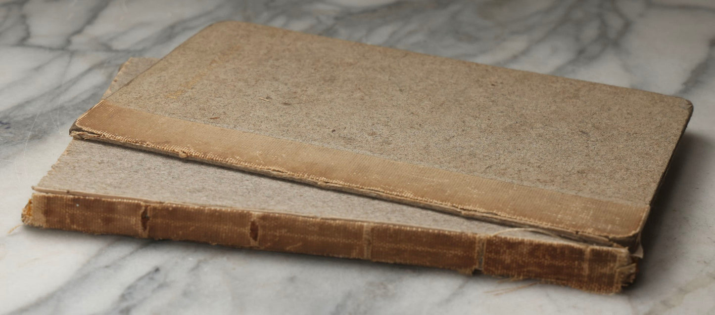 Lot 297 - "The Journal Of Koheleth: Being A Reprint Of The Book Of Ecclesiastes With An Essay By Elbert Hubbard" Antique Limited Edition Book, Roycroft Printing Shop, 1896, Note Front Cover Detached