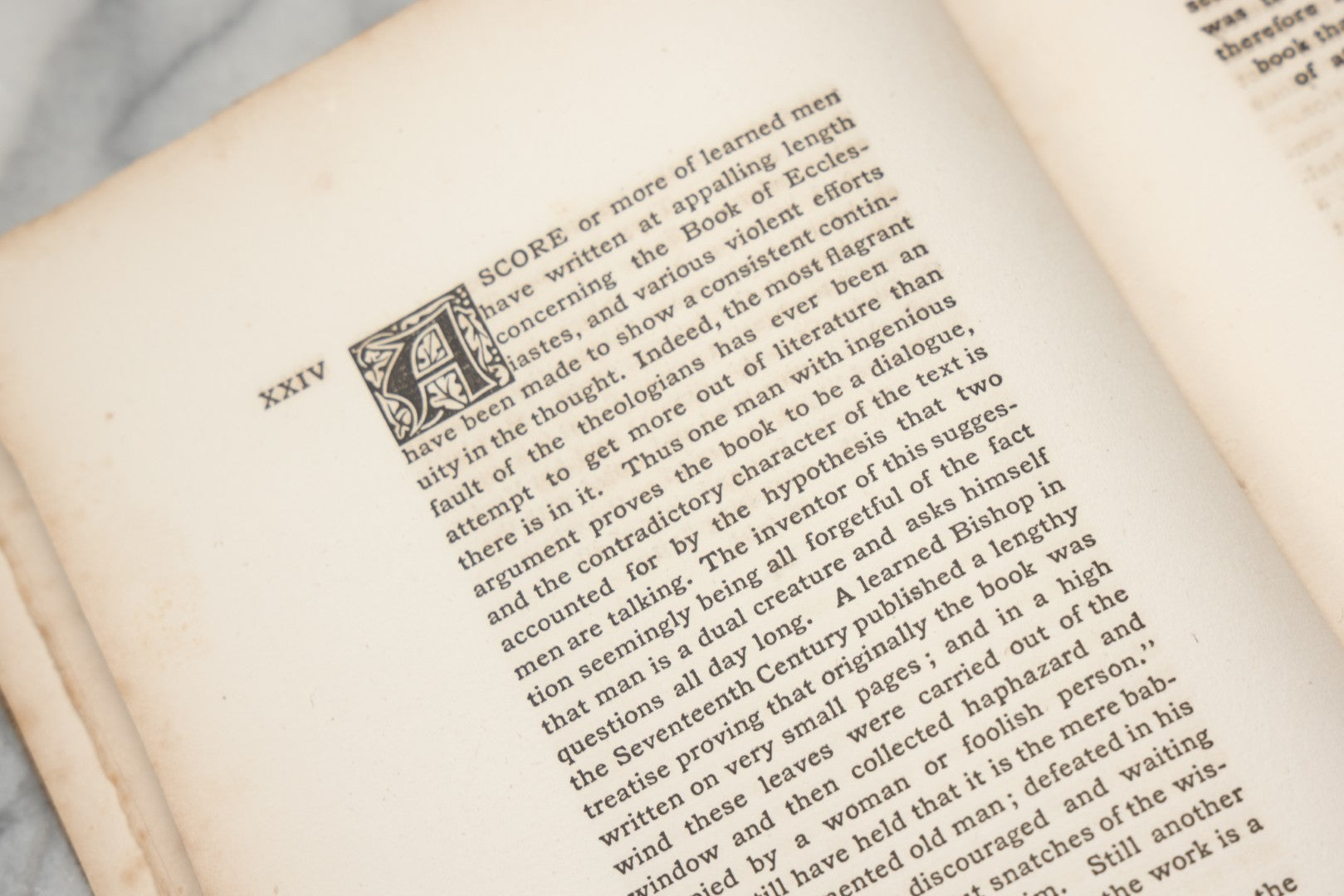 Lot 297 - "The Journal Of Koheleth: Being A Reprint Of The Book Of Ecclesiastes With An Essay By Elbert Hubbard" Antique Limited Edition Book, Roycroft Printing Shop, 1896, Note Front Cover Detached