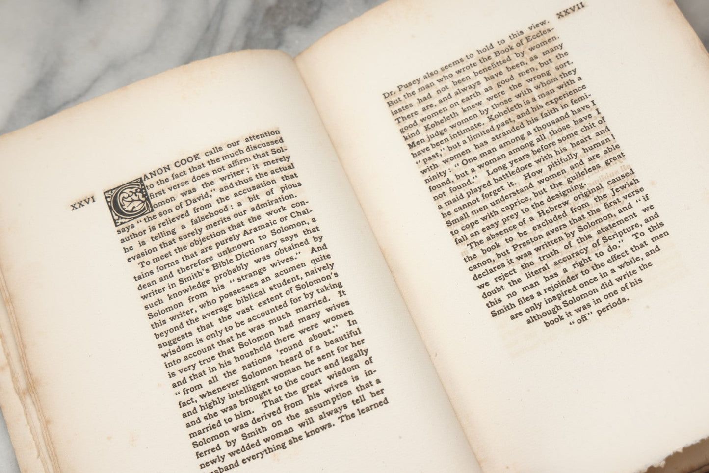 Lot 297 - "The Journal Of Koheleth: Being A Reprint Of The Book Of Ecclesiastes With An Essay By Elbert Hubbard" Antique Limited Edition Book, Roycroft Printing Shop, 1896, Note Front Cover Detached