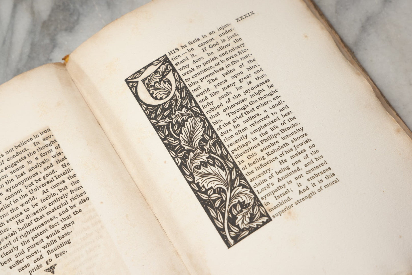 Lot 297 - "The Journal Of Koheleth: Being A Reprint Of The Book Of Ecclesiastes With An Essay By Elbert Hubbard" Antique Limited Edition Book, Roycroft Printing Shop, 1896, Note Front Cover Detached