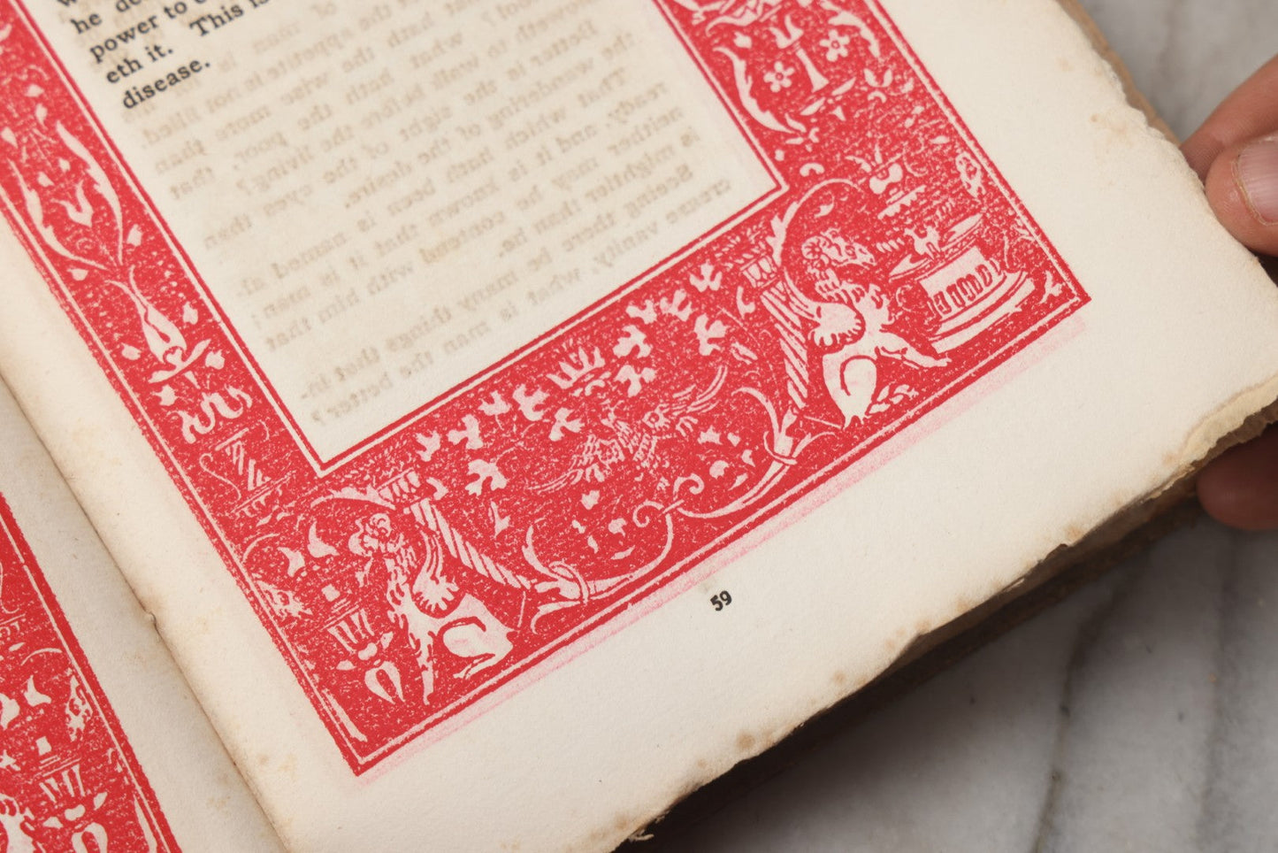 Lot 297 - "The Journal Of Koheleth: Being A Reprint Of The Book Of Ecclesiastes With An Essay By Elbert Hubbard" Antique Limited Edition Book, Roycroft Printing Shop, 1896, Note Front Cover Detached